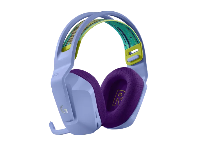 G733 LIGHTSPEED Wireless RGB Gaming Headset - Lilac