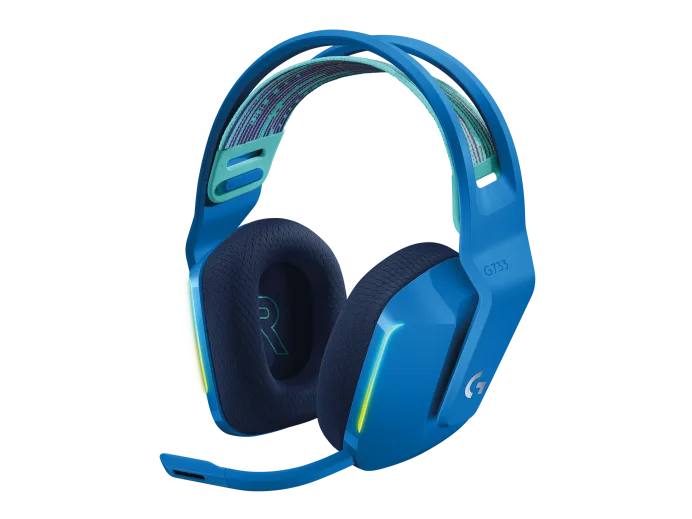 G733 LIGHTSPEED Wireless RGB Gaming Headset - Blue