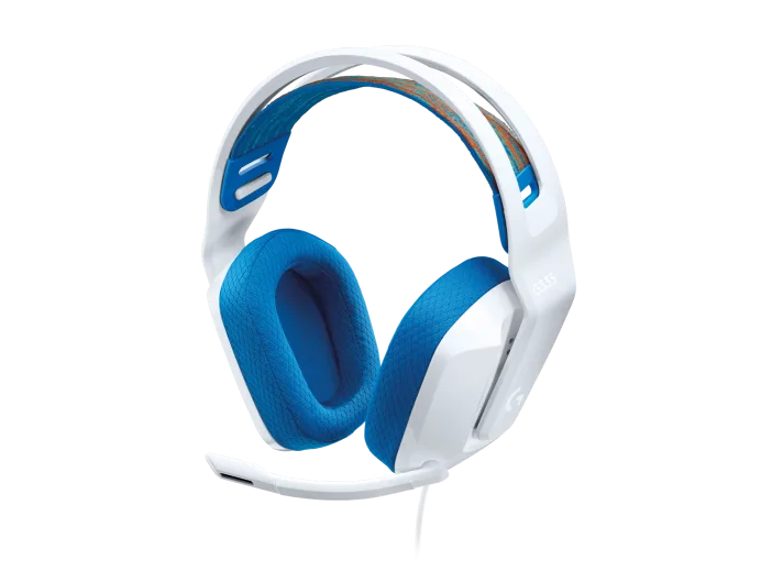 G335 Wired Gaming Headset - White