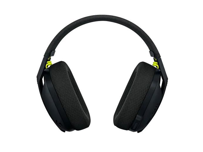 G435 LIGHTSPEED Wireless Gaming Headset - Black and Neon Yellow