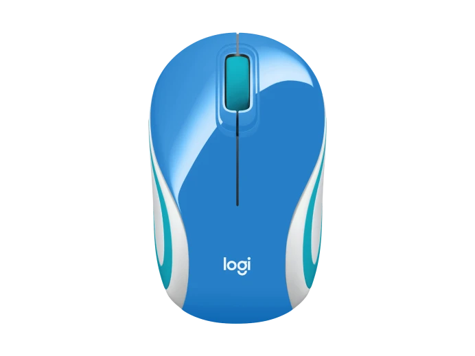 M187 Ultra Portable Wireless Mouse - Palace Blue