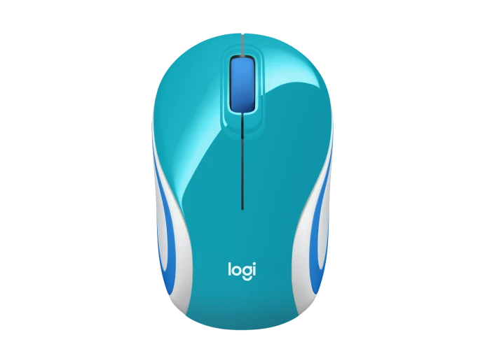 M187 Ultra Portable Wireless Mouse - Bright Teal