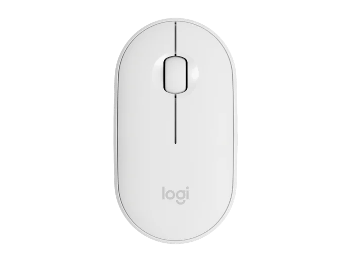 Pebble i345 Wireless Mouse for iPad - White