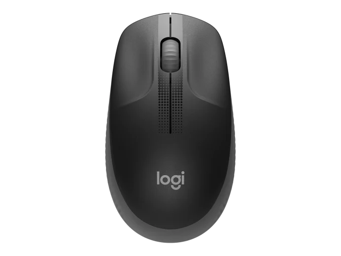 M190 Full -Size Wireless Mouse - Charcoal