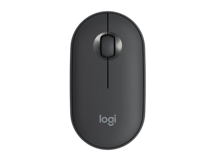 Pebble i345 Wireless Mouse for iPad - Graphite