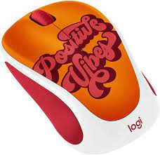 Design Collection Limited Edition Wireless Mouse - Positive Vibes