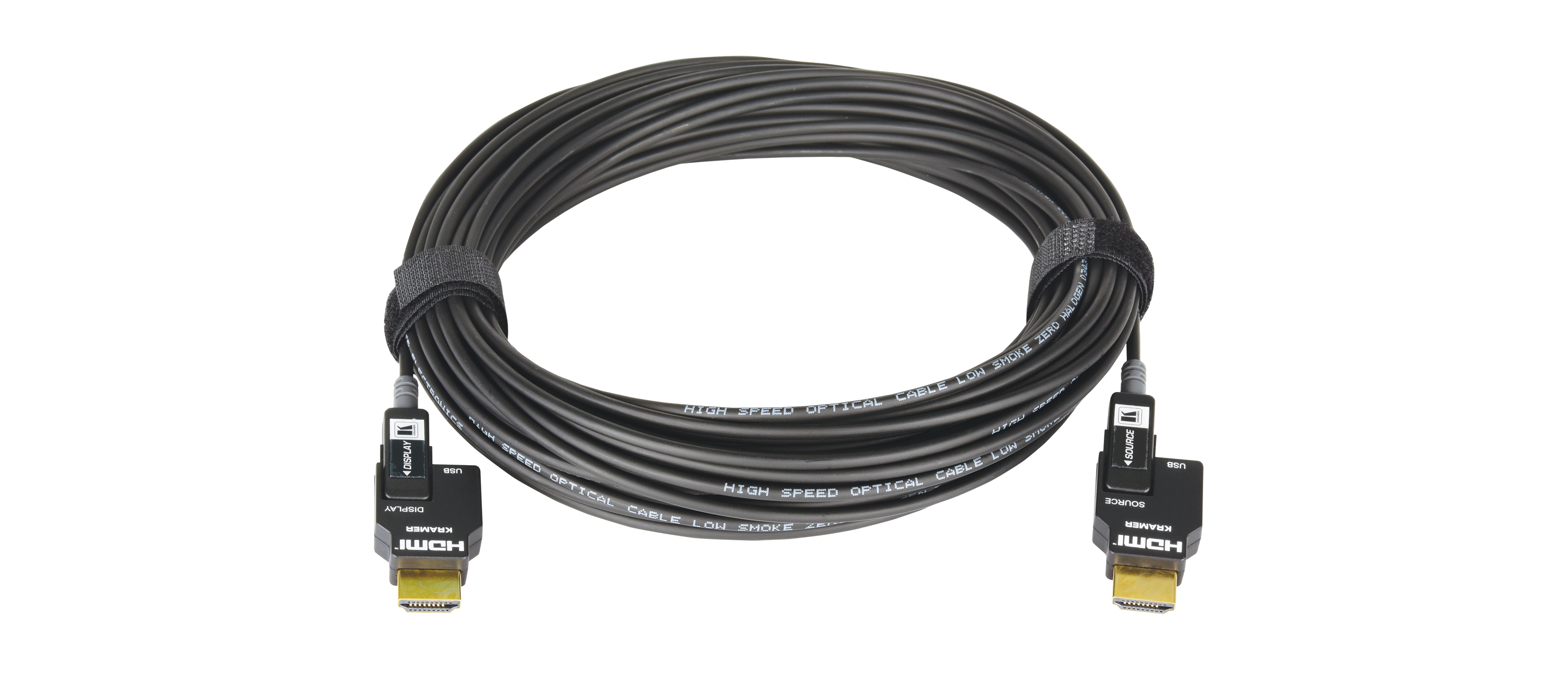 CLS-AOCH/60-66 Active Optical 4K Pluggable HDMI Cable — Low Smoke & Halogen Free - 66'