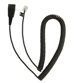 Cord - QD to Modular RJ extension Coiled Cord for Cisco IP