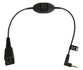Cord - QD to 2.5 mm Jack with Answer/End Button
