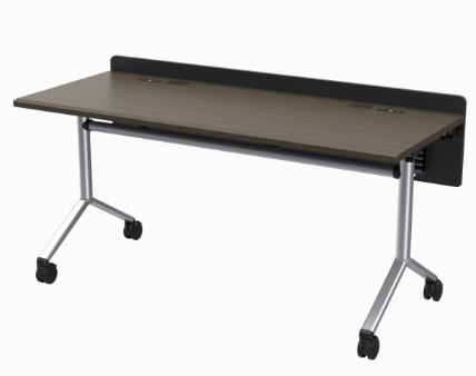 MFT6024-2P BRT Modular Folding Table System - 2 Person Table/Desk, Baroque