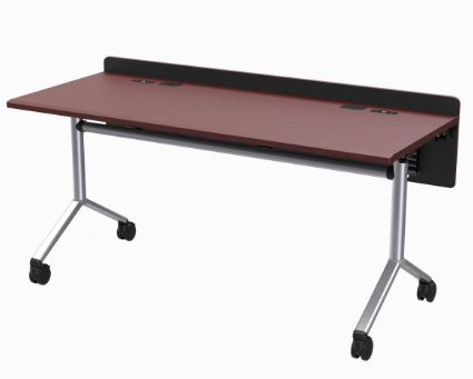 MFT6024-2P CLT Modular Folding Table System - 2 Person Table/Desk, Clove