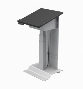 LEX28 EBT Height Adjustable Lectern, Ebony