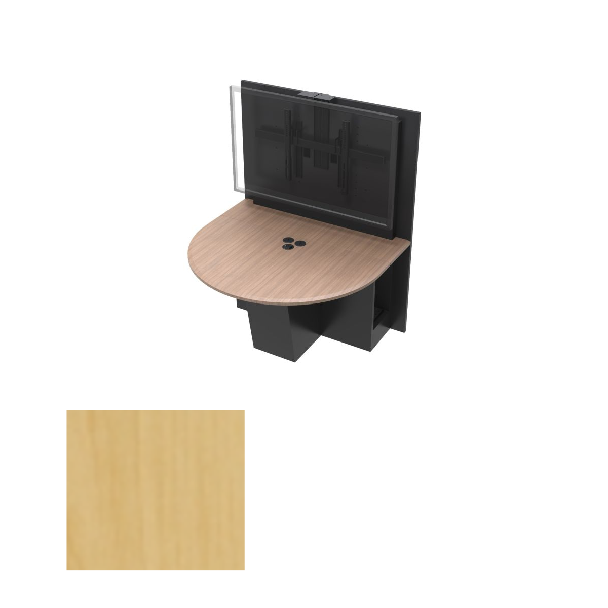 T526-HR-SPackage FMT Huddle Room Table Package, Fusion Maple