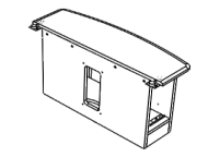 526RVR CJT T526 Table - Rear Vertical Rack, Crossfire Java