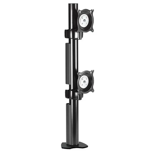 KTC230B Dual Vertical Desk Clamp Mount