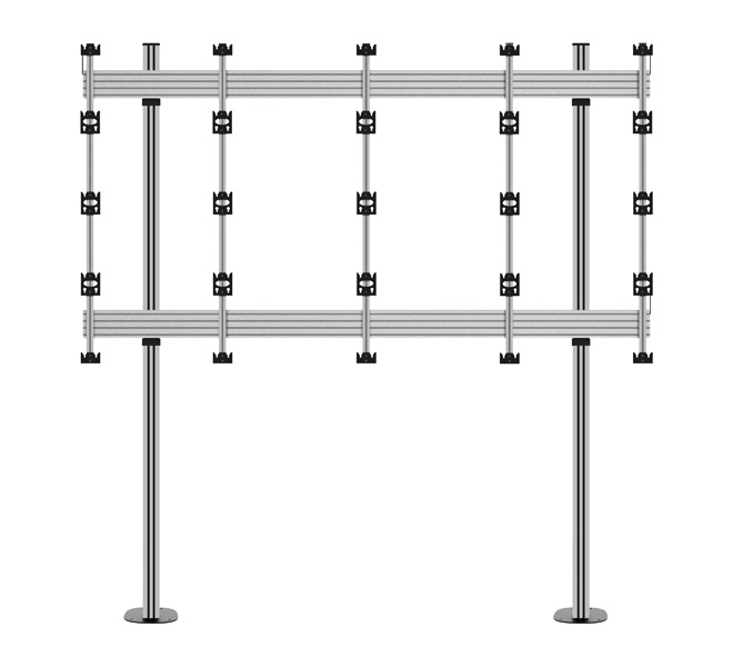 BT93INFWP-B-4X4/BB Bolt Down Stand for INFiLED WP Series 4x4 dvLED Videowall