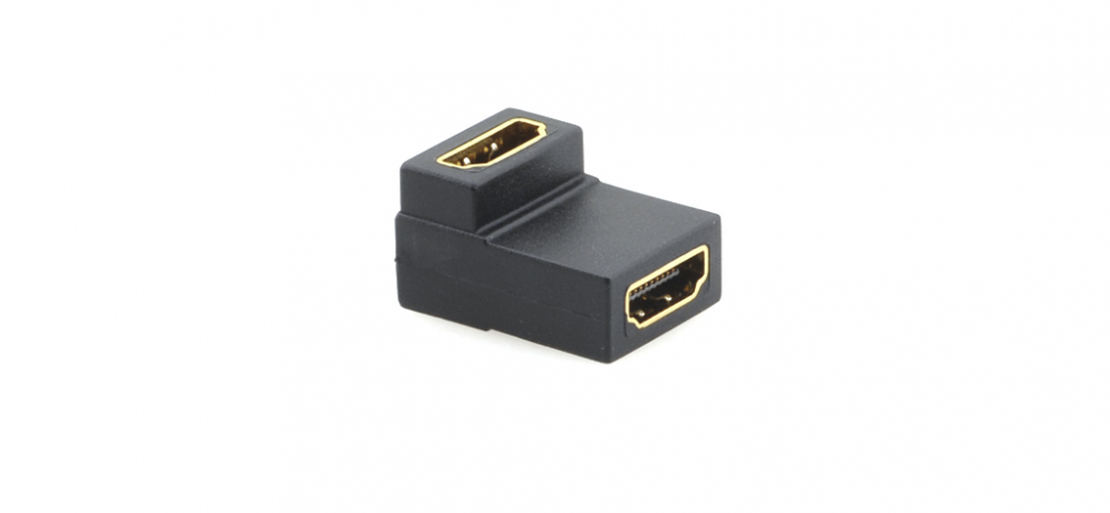 AD-HF/HF/RA HDMI (F) to HDMI (F) Right–Angled Gender Changer