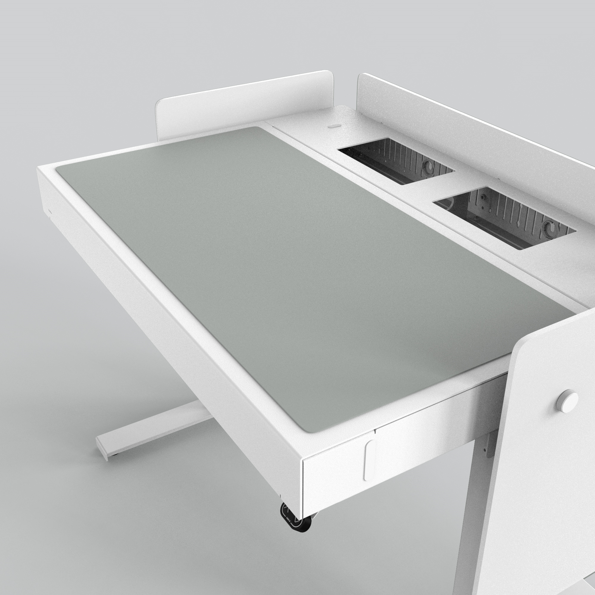 H922-4132 4U Deskpad - Ash