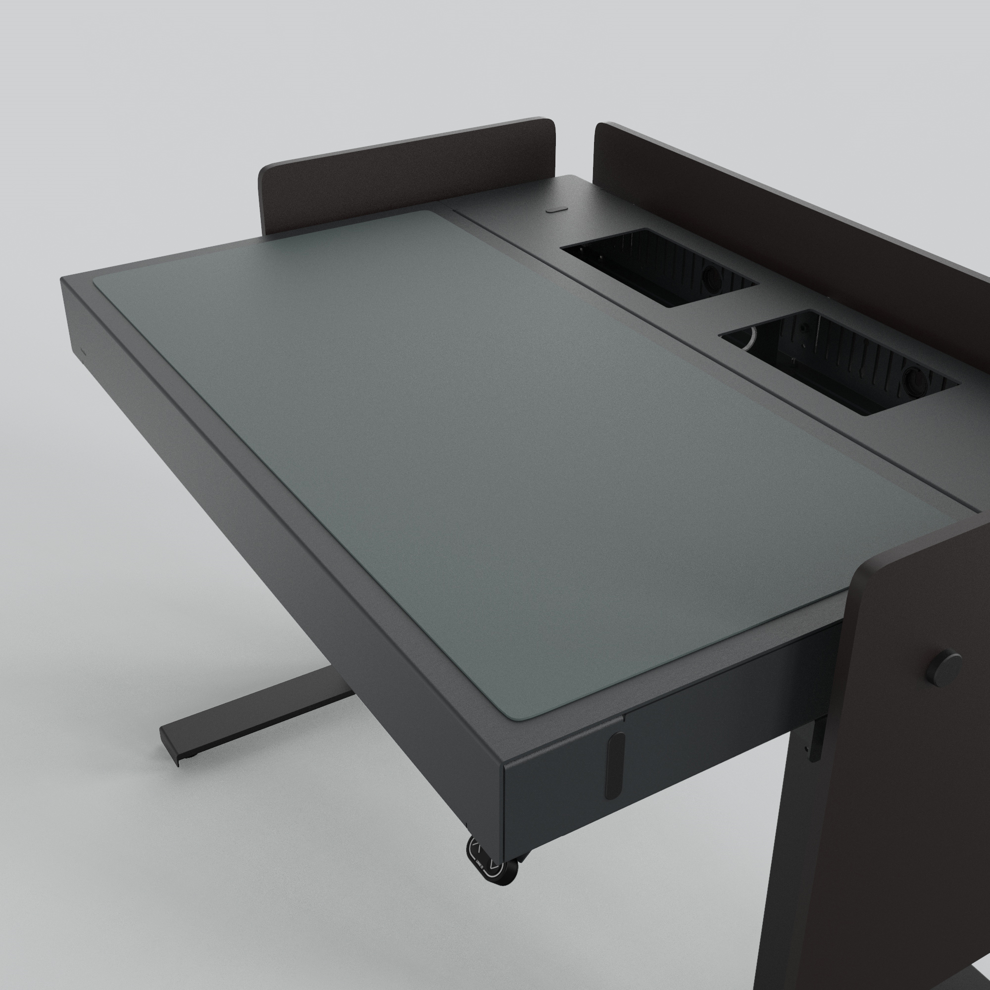H922-4155 4U Deskpad - Pewter