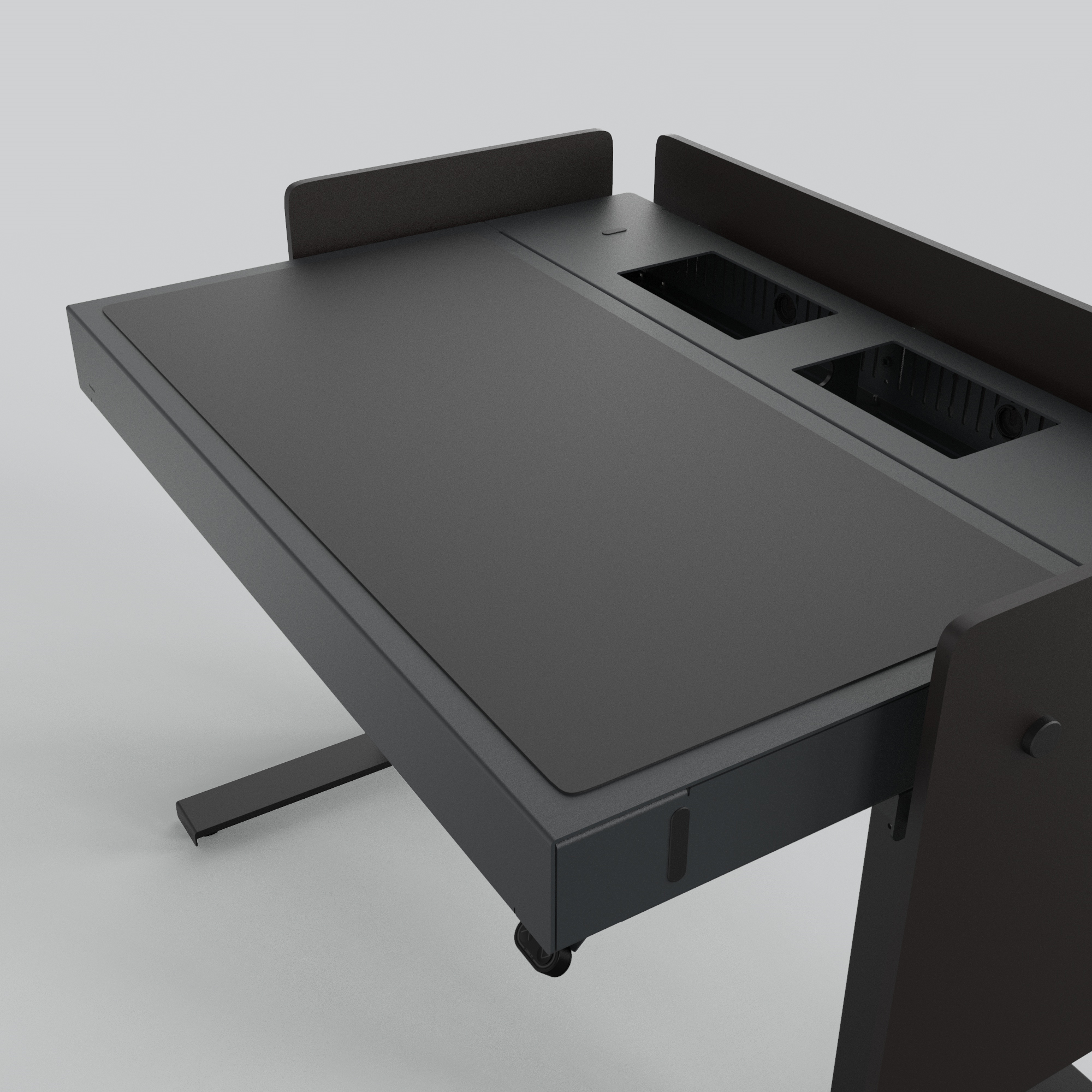H922-4166 4U Deskpad - Charcoal