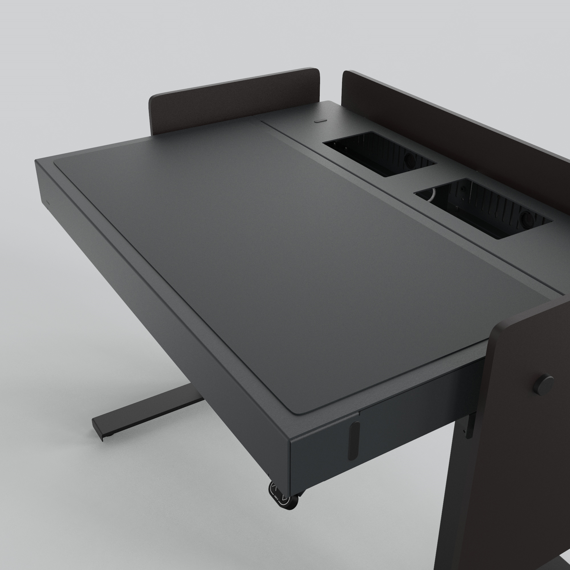 H922-4023 4U Deskpad - Nero