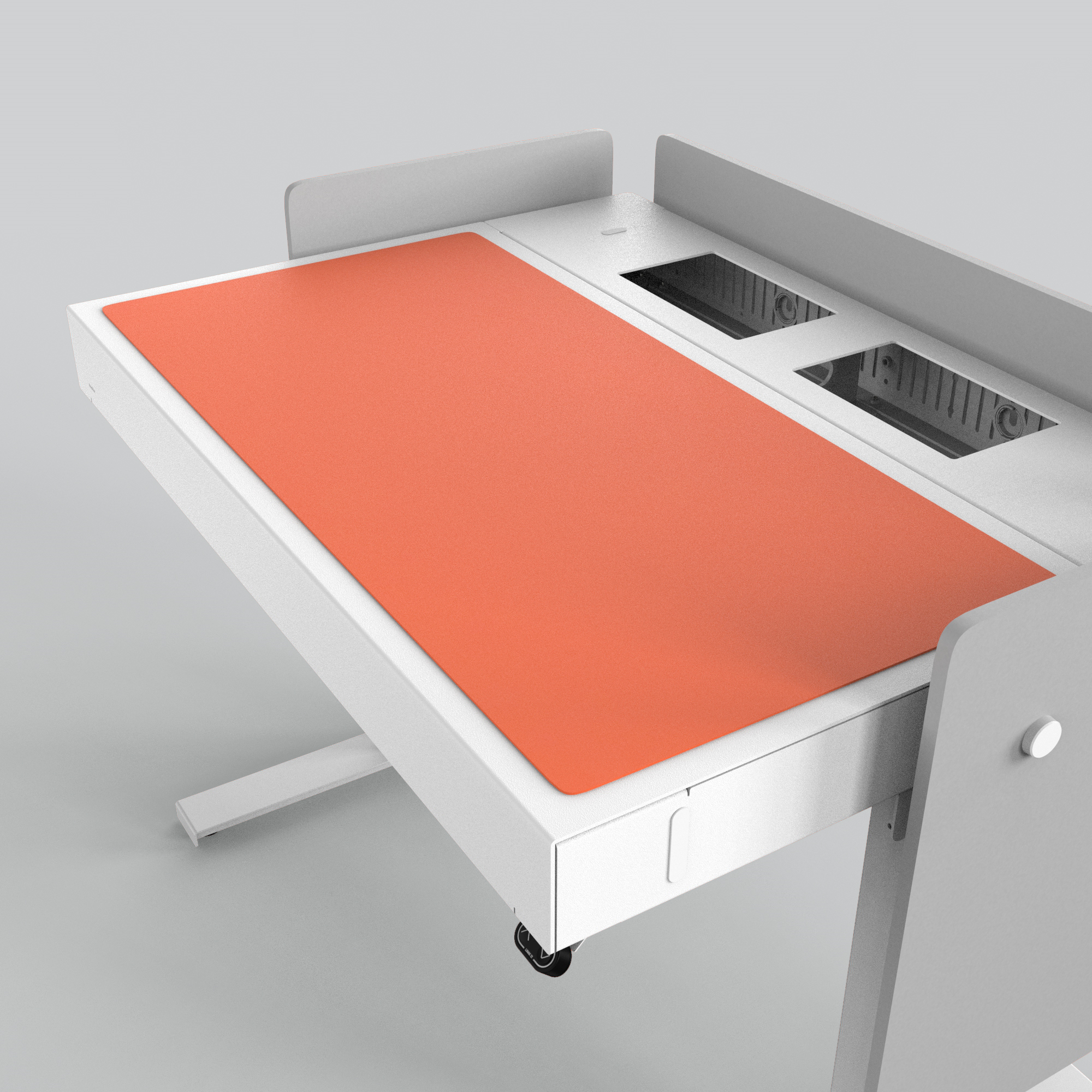 H922-4186 4U Deskpad - Orange Blast