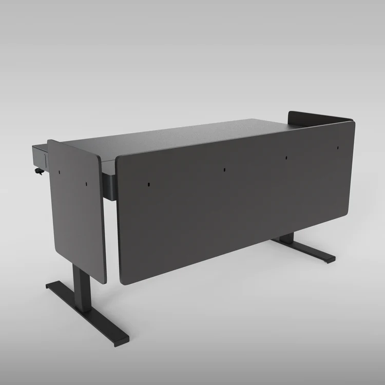 H901-SL-1595 6U Modesty Panel Set - Black Laminate