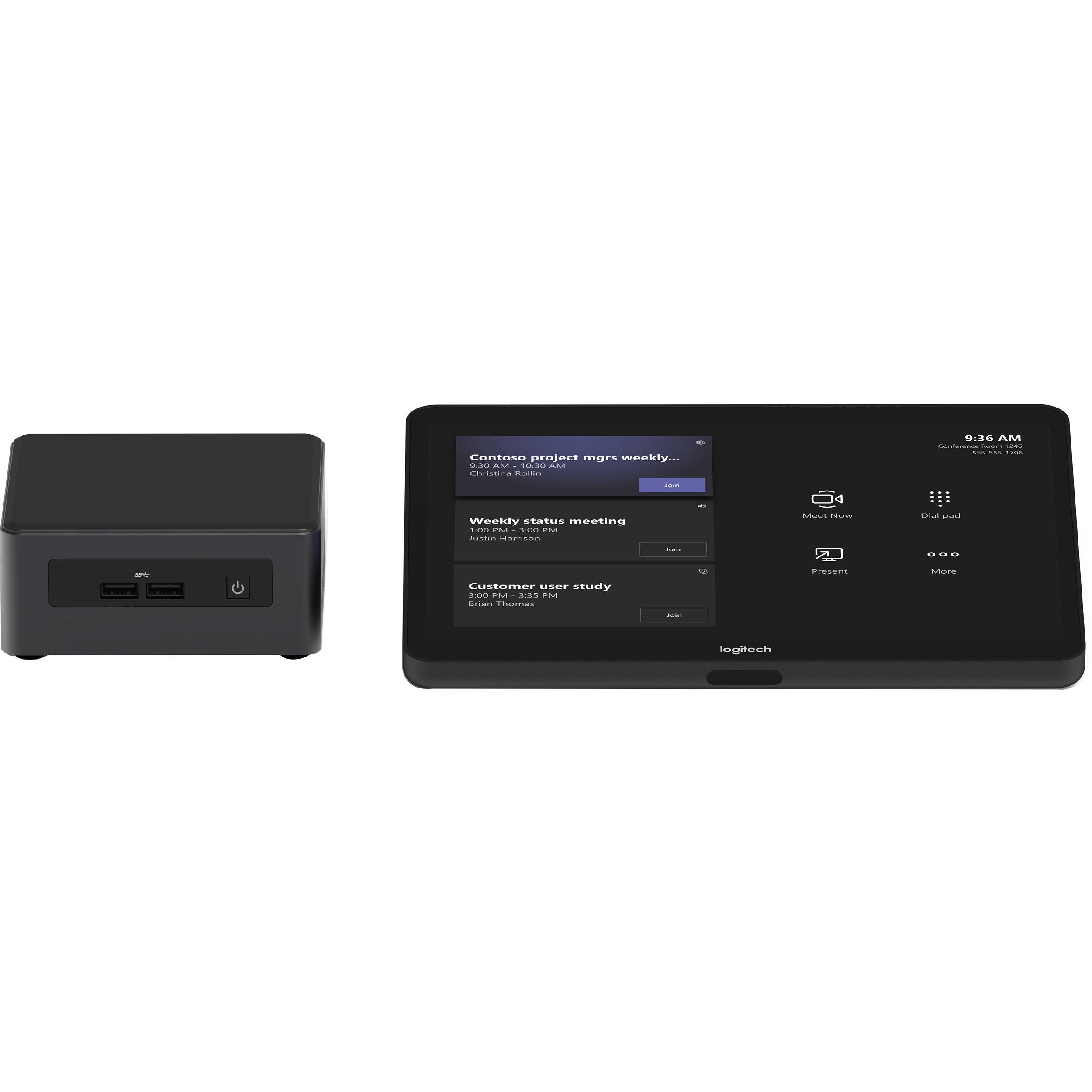 TAPMSTBASEASU TAP Solution for Microsoft Teams Rooms (Intel NUC, Base / No A/V)