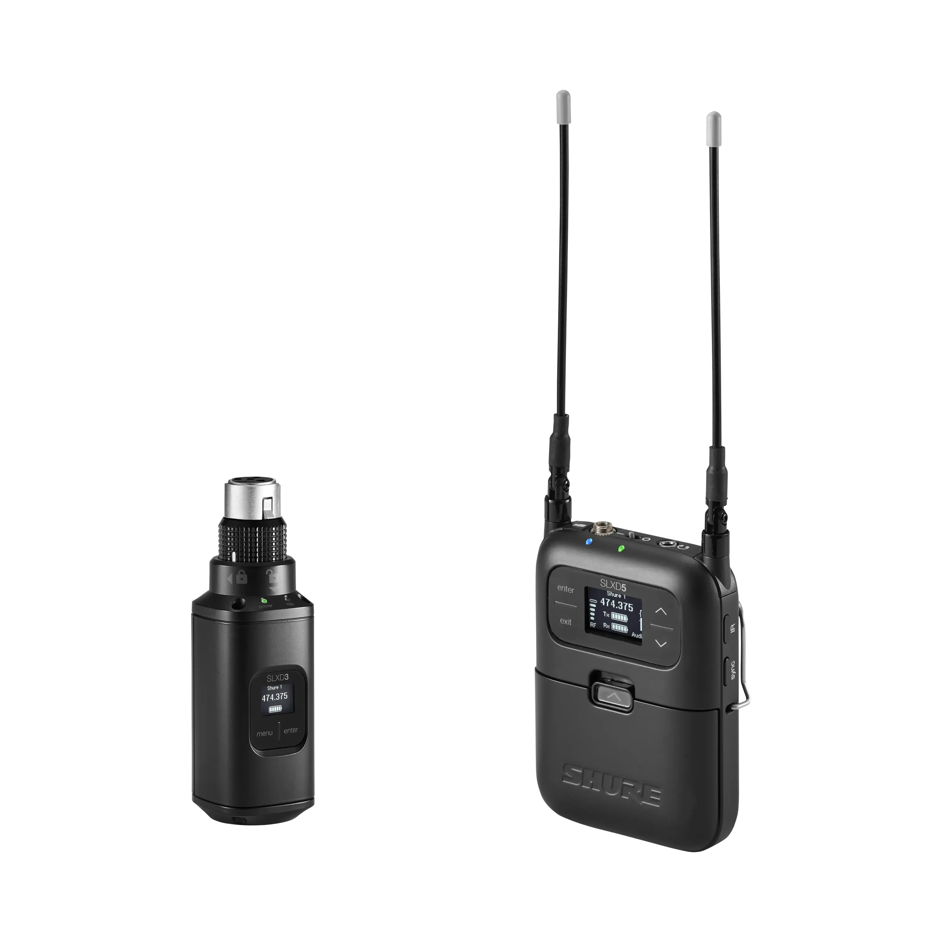 SLXD35-H55 Portable Wireless System With Plug-On Transmitter