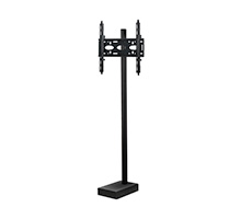 BT8577/B Bolt-Down Pole Mounted Digital Signage Stand With Retractable Base