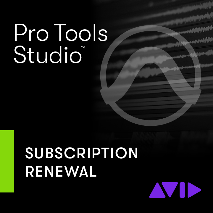 Pro Tools, Studio Version - Annual Subscription Renewal