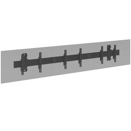 LWM3X1UM Fusion Large Wall 3X1 Modular Menu Board Mount