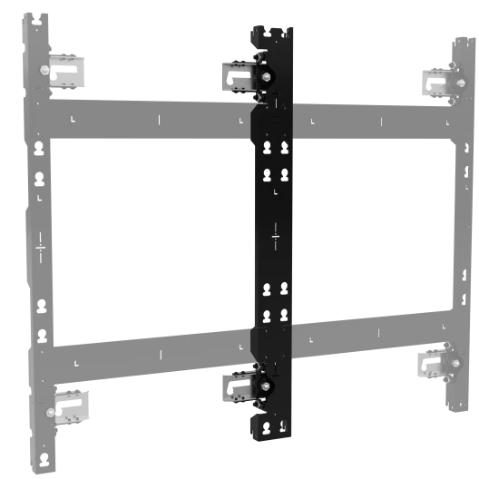 TILD1X3LG4-M TiLED Middle dvLED Wall Mount for LG Magnit Series, 3 Displays Tall