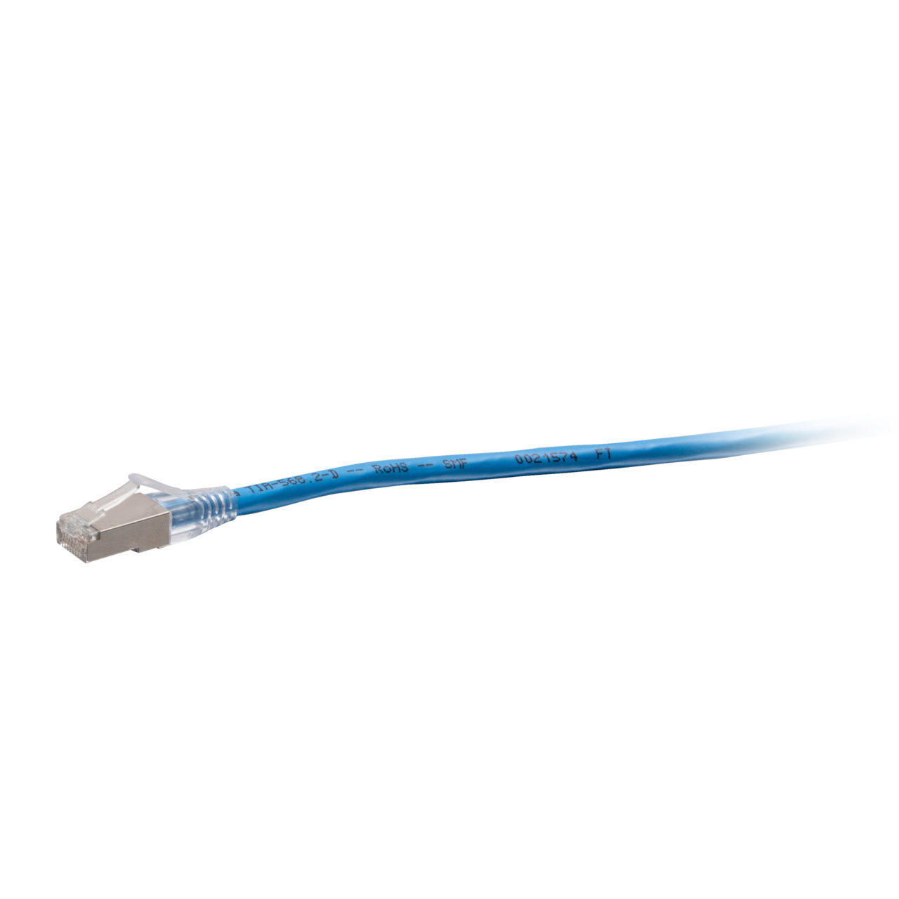 CG43830 50ft TAA-Compliant F-Series Cat6a Snagless Shielded (STP) Network Cable - Blue