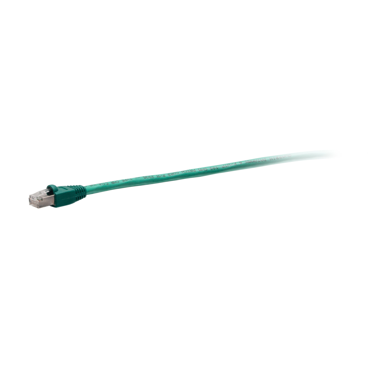 CG43744 12ft TAA-Compliant F-Series Cat6 Snagless Shielded (STP) Network Cable - Green