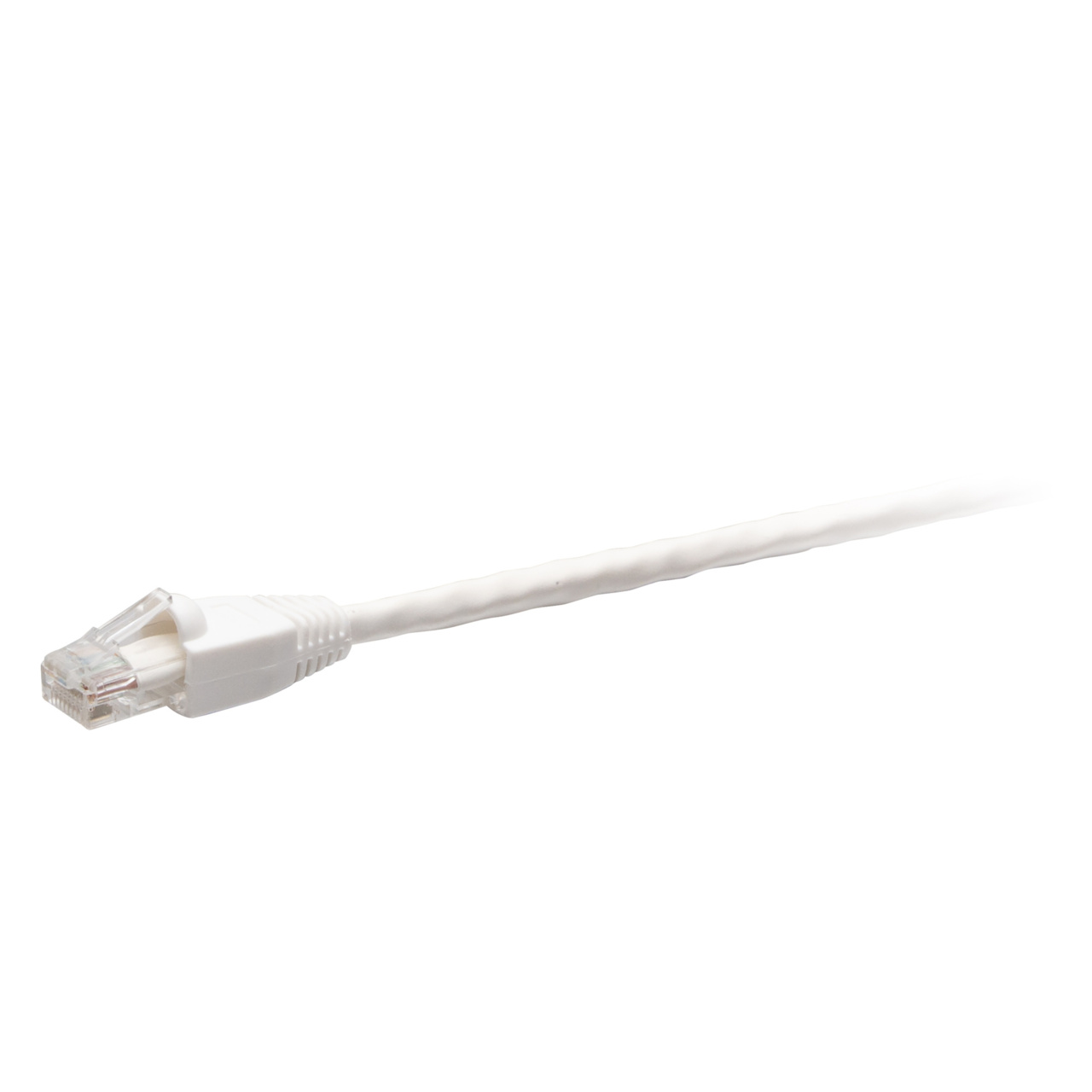 CG43578 9ft White Booted Cat6 UTP CM TAA