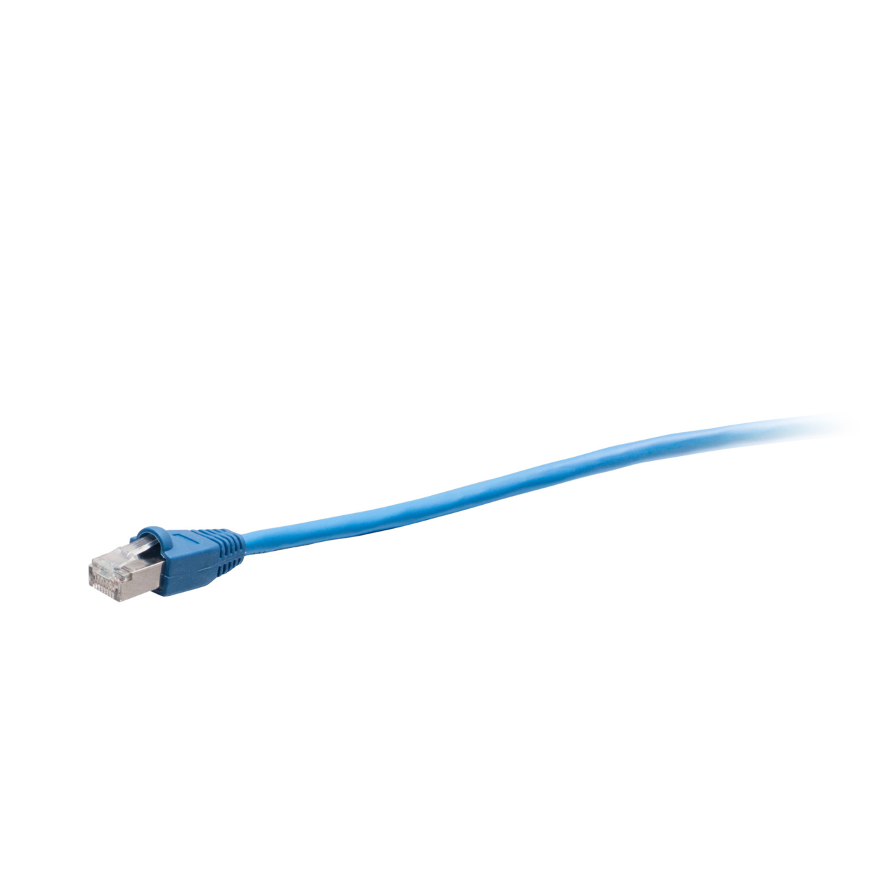 CG43433 7ft Blue Booted Cat5e STP CM TAA