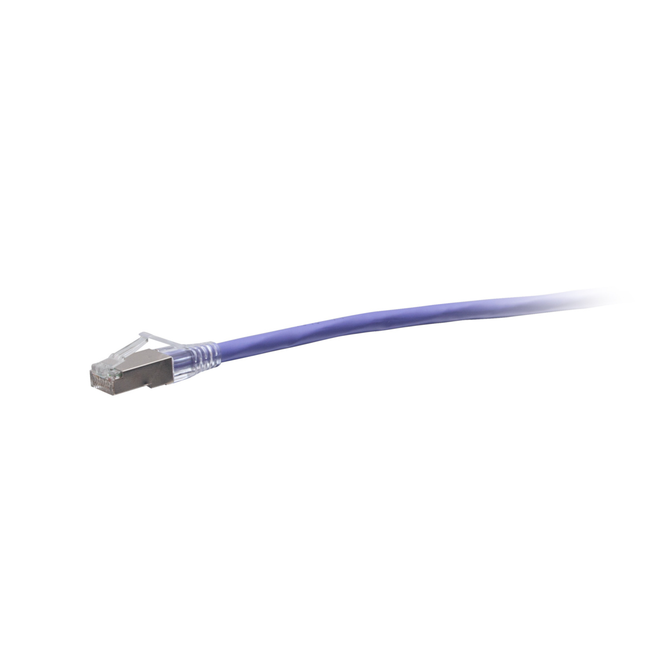 CG43942 4ft TAA-Compliant F-Series Cat6a Snagless Shielded (STP) Network Cable - Purple