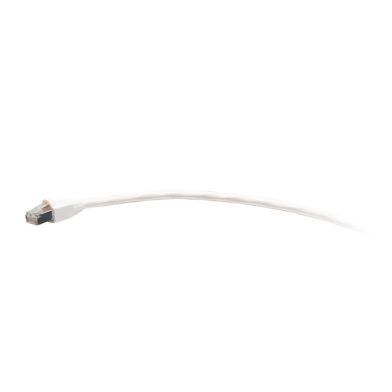 CG43786 12ft TAA-Compliant F-Series Cat6 Snagless Shielded (STP) Network Cable - White