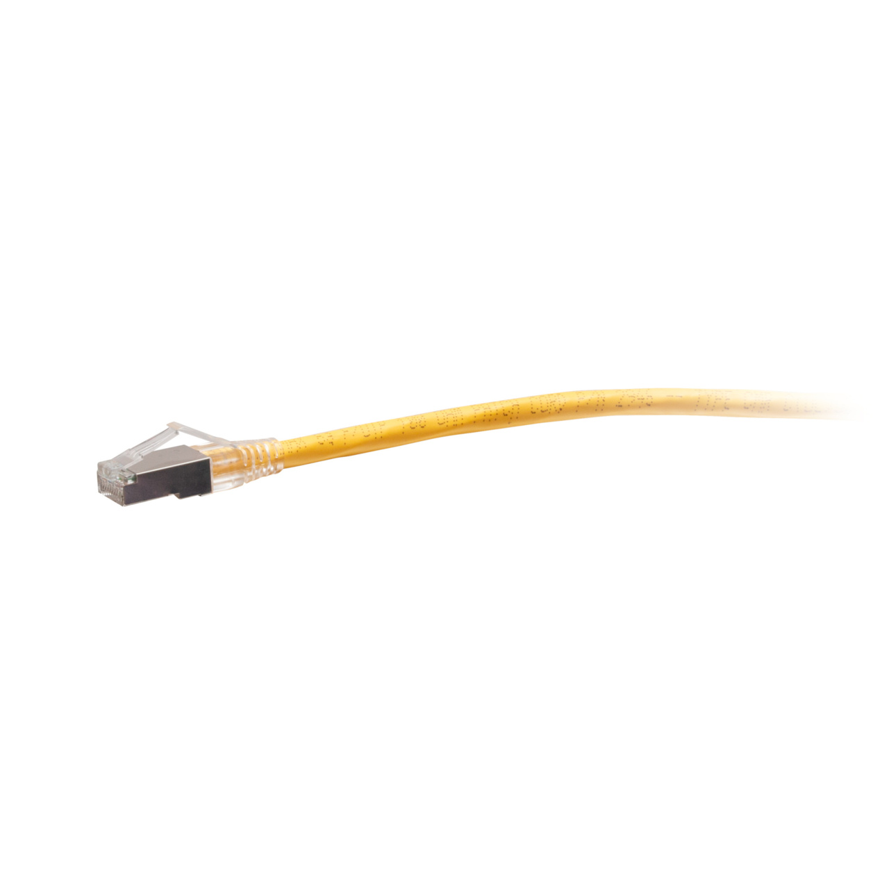 CG43915 75ft TAA-Compliant F-Series Cat6a Snagless Shielded (STP) Network Cable - Yellow