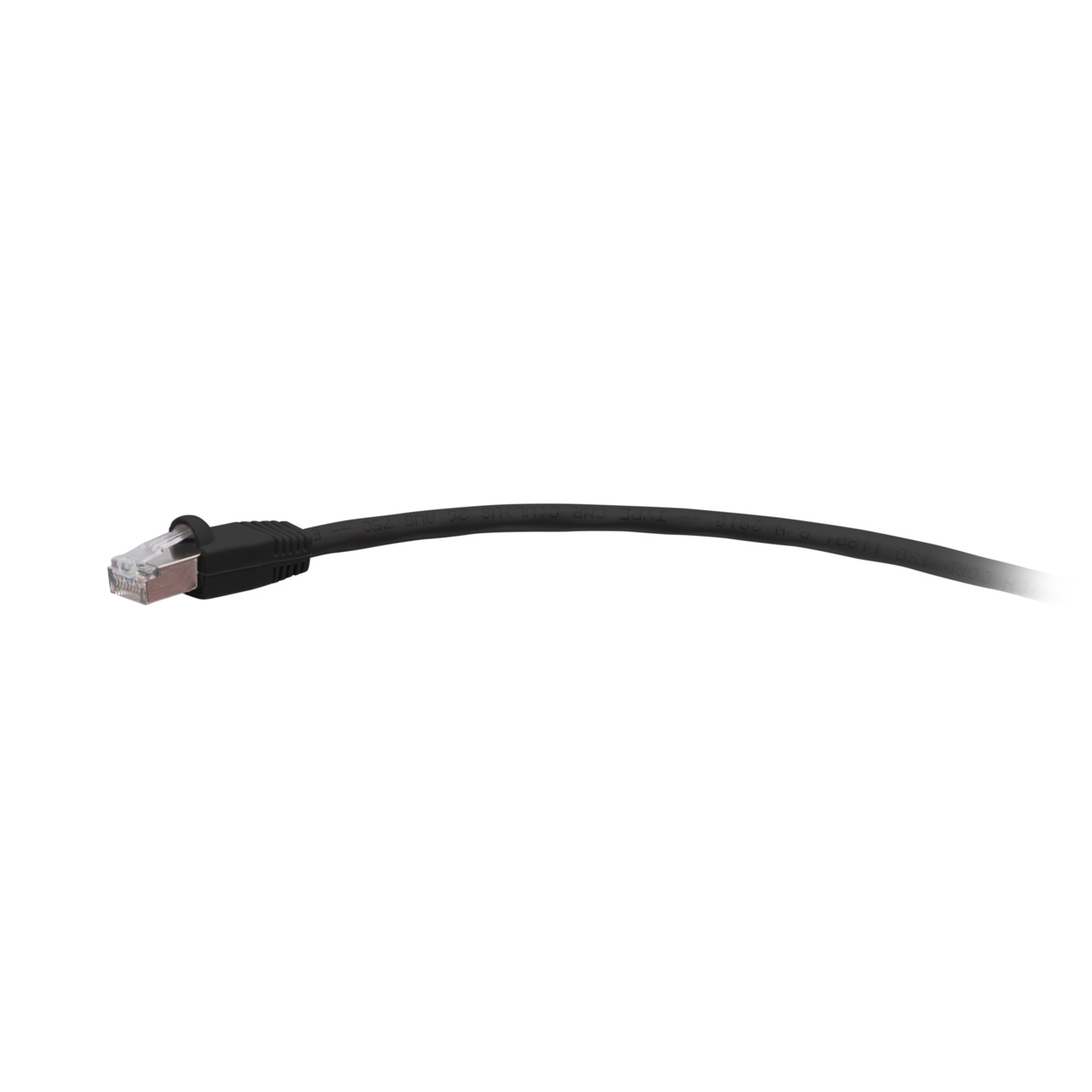 CG43438 5ft Black Booted Cat5e STP CM TAA