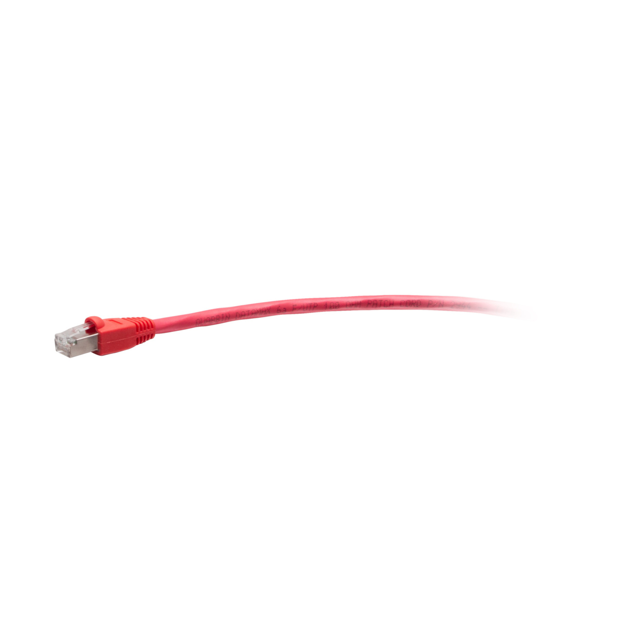 CG43750 1ft TAA-Compliant F-Series Cat6 Snagless Shielded (STP) Network Cable - Red