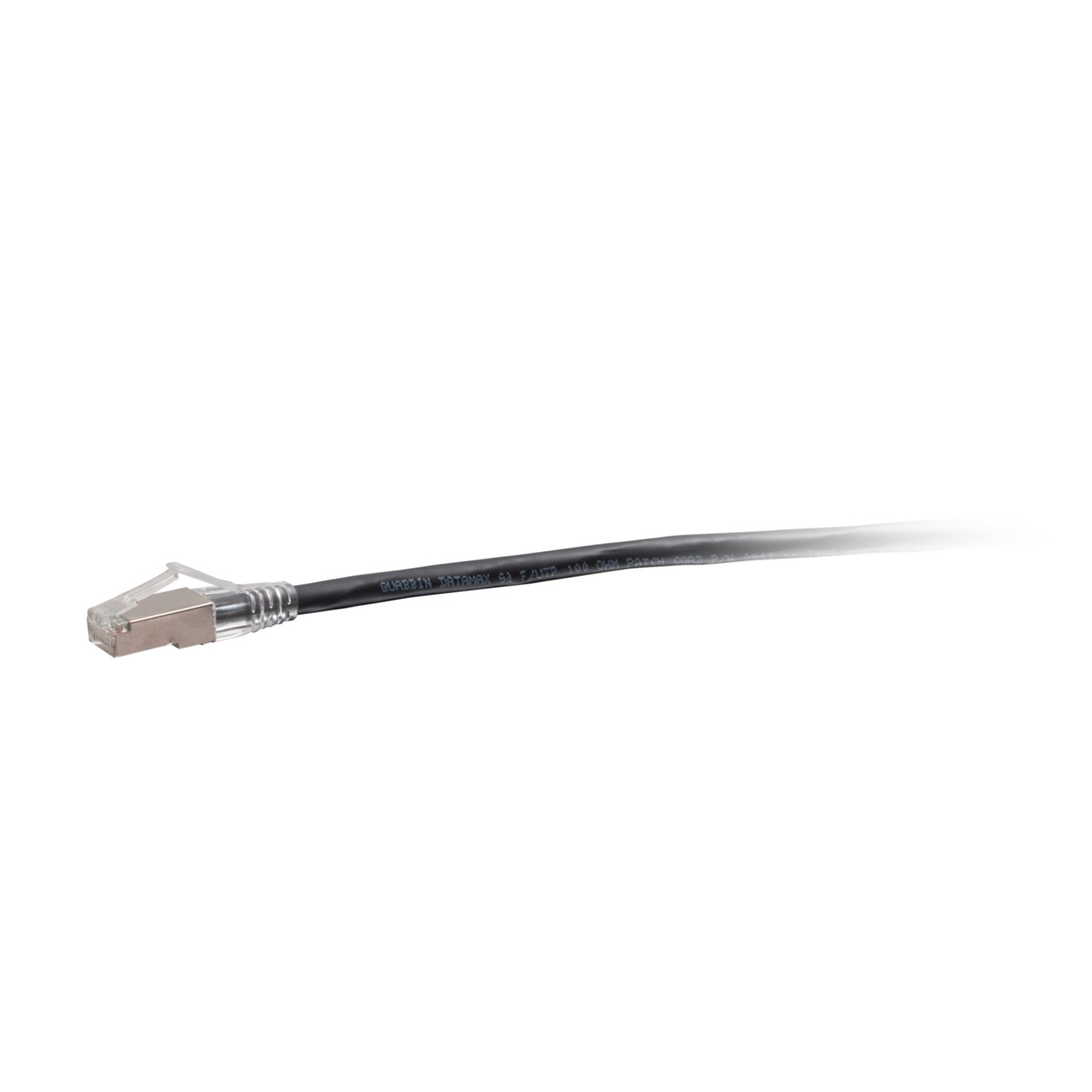 CG43833 6in TAA-Compliant F-Series Cat6a Snagless Shielded (STP) Network Cable - Black