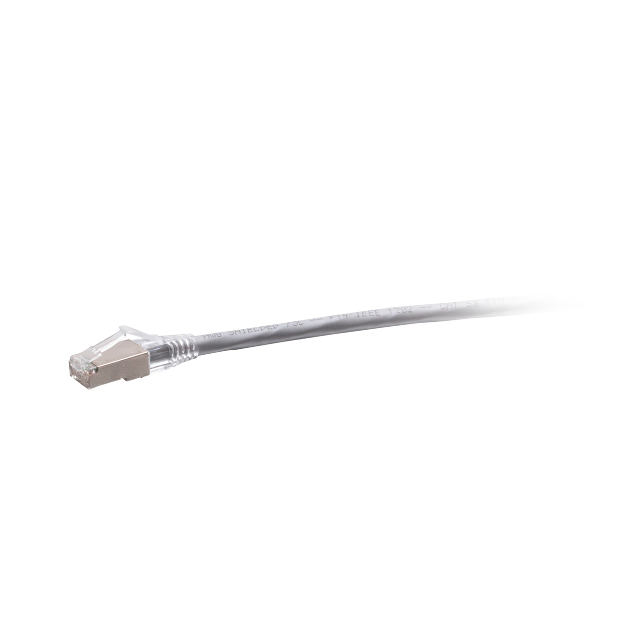 CG43798 7ft TAA-Compliant F-Series Cat6a Snagless Shielded (STP) Network Cable - Gray