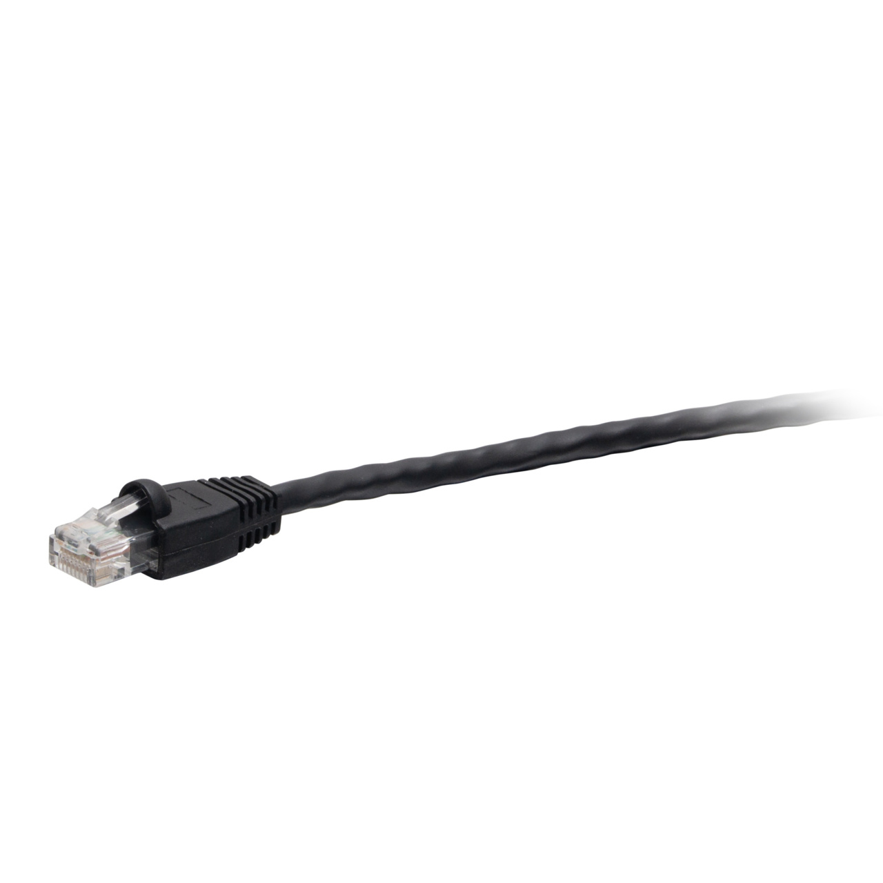 CG43465 1ft Black Booted Cat6 UTP CM TAA