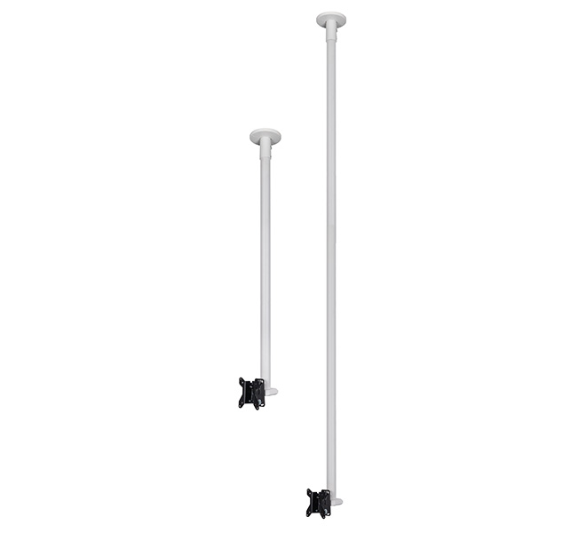 BT5971-FD100/W Flat Screen Ceiling Mount with Tilt for VESA 100 Screens