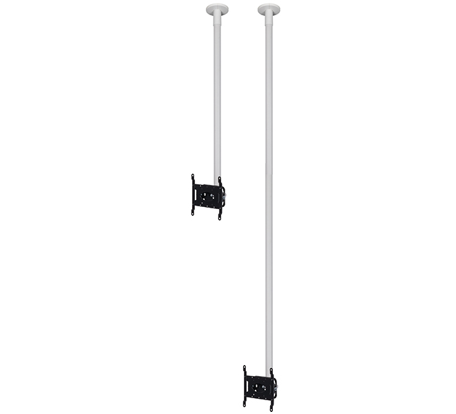 BT5972-FD100/W Flat Screen Ceiling Mount with Tilt for VESA 200 Screens