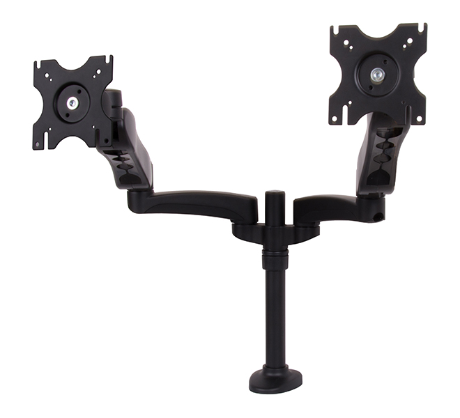 BT7384/B Full Motion Twin Screen Desk Mount