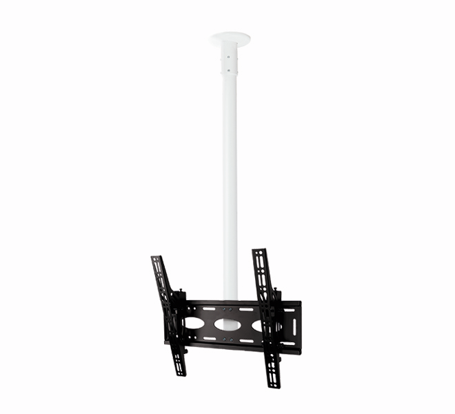 BT8424-100/BW Universal Flat Screen Ceiling Mount with Tilt - 1m Pole