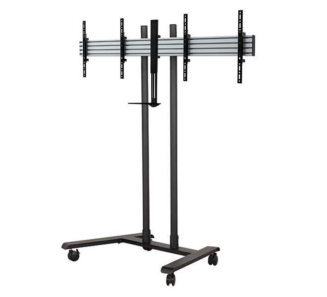 BT8511/BB V2 Twin Screen VC Display Trolley Stand Cart